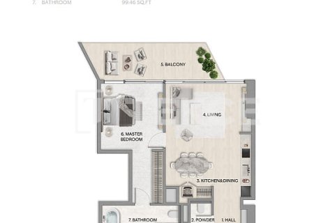 Dzīvoklis Al Reem Island, Abu Dhabijā, AAE 3 istabas, 223 m2 Nr. 707708 - attēls 18
