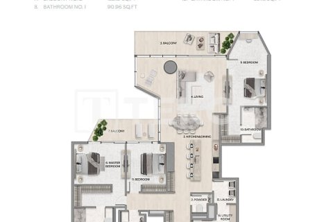 Apartment in Al Reem Island, Abu Dhabi, UAE 2 bedrooms, 145 sq.m. № 707707 - photo 23