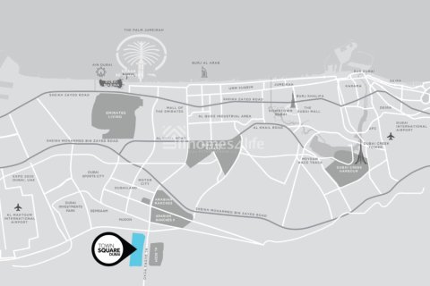 Apartment til salg i Town Square, Dubai, UAE 1 soveværelse, 59 kvm № 728866 - foto 10