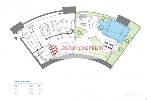 Apar-hotel de vânzare în Jumeirah Village Circle, Dubai, EAU 2 dormitoare, 258 mp.  №686626 - poză 27