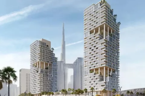 Apartment til salg i Dubai, UAE 1 soveværelse, 77 kvm № 639516 - foto 1