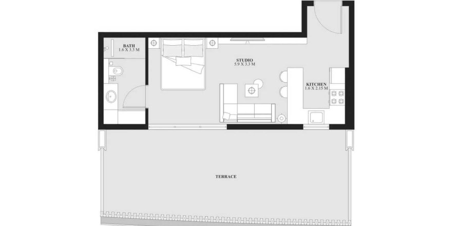 Floor plan in V1stara House 2
