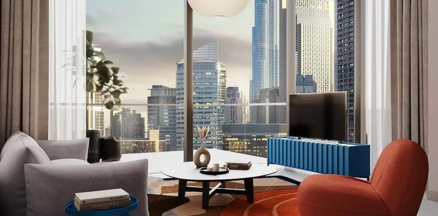 Apartament w Business Bay, Dubai, ZEA 1 sypialnia, 53.2 mkw. nr 699781