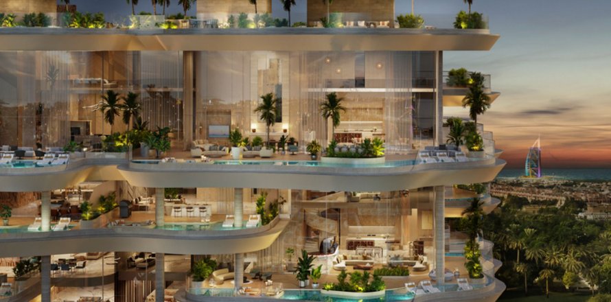 Penthouse in Dubai, UAE 4 bedrooms, 514 sq.m. № 631443