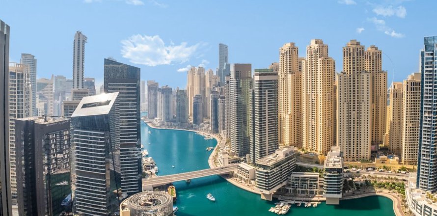 آپارتمان در Dubai Marina، Dubai ، امارات متحده عربی 1 خوابه ، 81.1 متر مربع.  شماره 669642