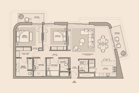Umm Suqeim, Dubai, BAE’de satılık daire 1 yatak odası, 69 m&sup2; No 689667 - fotoğraf 10