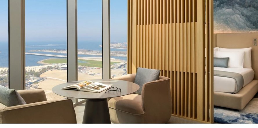 Dubai Marina, Dubai, संयुक्त अरब अमीरात में अपार्टमेंट, 1 बेडरूम, 15.4 वर्ग मीटर, संख्या 659247