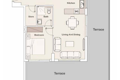 Apartment til salg i Jumeirah Village Circle, Dubai, UAE 1 værelse, 36 kvm № 732479 - foto 10