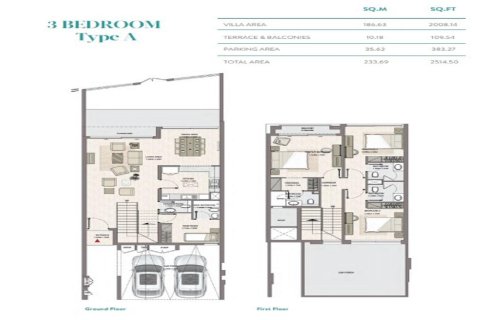Вилла Mina Al Arab, Рас-эль-Хайма, БАӘ-да 4 жатын бөлмелер, 355 м² № 656122 - фото 13