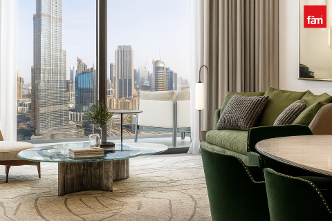 Apartament în Downtown Dubai (Downtown Burj Dubai), Dubai, EAU 2 dormitoare, 114.7 mp. №647791