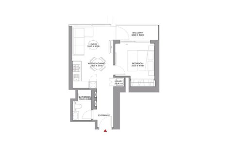 Apartmán v Motor City, Dubai, SAE 1 spálňa, 50.9 m2 č. 727256 - Fotografia 10