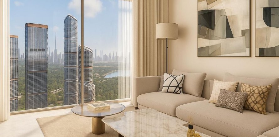 Dubai, UAE의 아파트 124.4제곱미터 번호 660580