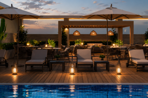 Apartman u Dubai, UAE 76 m2, 1 spavaća soba Br. 707322