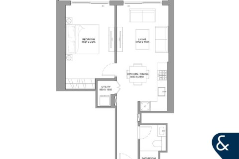 Apartment til salg i Sheikh Zayed Road, Dubai, UAE 1 soveværelse, 65 kvm № 671057 - foto 12