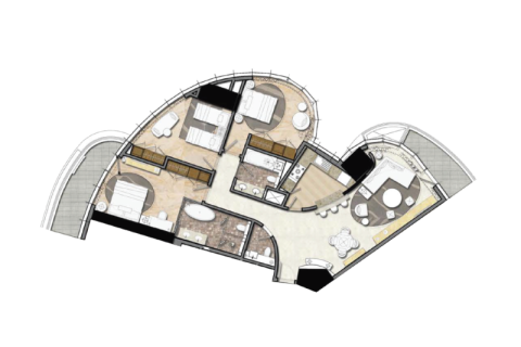 Apartment in Business Bay, Dubai, UAE 1 bedroom, 44 sq.m. № 690190 - photo 5