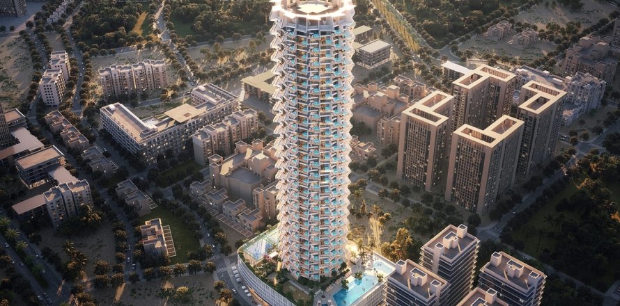 Appartement in Jumeirah Village Circle, Dubai, VAE 1 slaapkamer, 74 vr.m. nr 690194