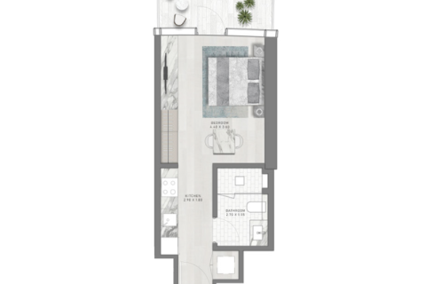 Apartment in Business Bay, Dubai, UAE 1 bedroom, 41 sq.m. № 690191 - photo 9