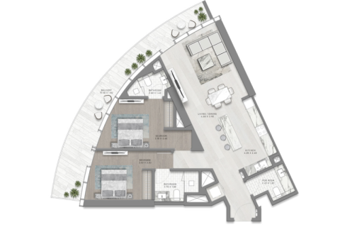 Apartment in Business Bay, Dubai, UAE 1 bedroom, 41 sq.m. № 690191 - photo 11