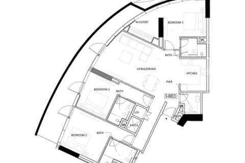 Apartment in Business Bay, Dubai, UAE 1 bedroom, 41 sq.m. № 690191 - photo 15