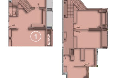 Apartemen di Jumeirah Village Triangle, Dubai, UEA 1 ruangan, 41 m2 nomor 732779 - foto 5