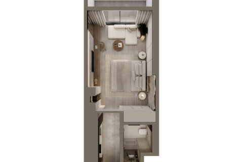Leilighet til salgs i Jumeirah Village Circle, Dubai, Emiratene 1 rom, 32 kvm Nr. 732783 - Foto 5