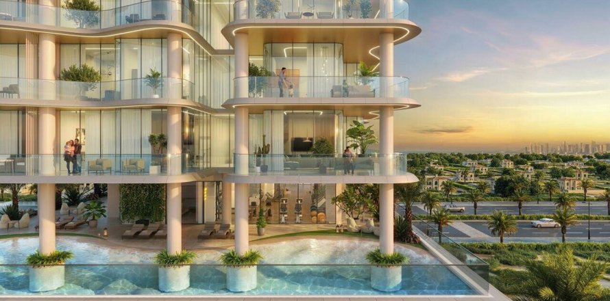 Lägenhet i Dubai, UAE 2 sovrum, 124 kvm Nr. 686514