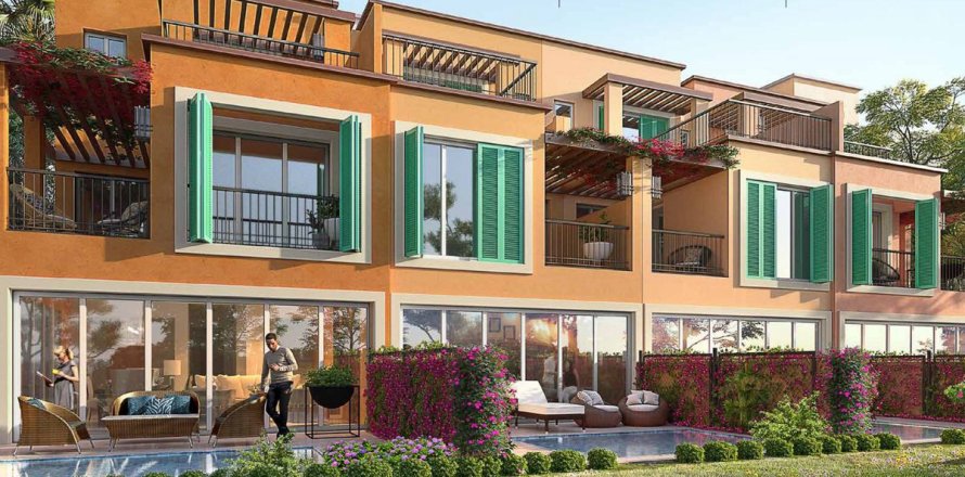 Radový dom v Dubai, SAE 4 spálne, 144 m2 č. 695059