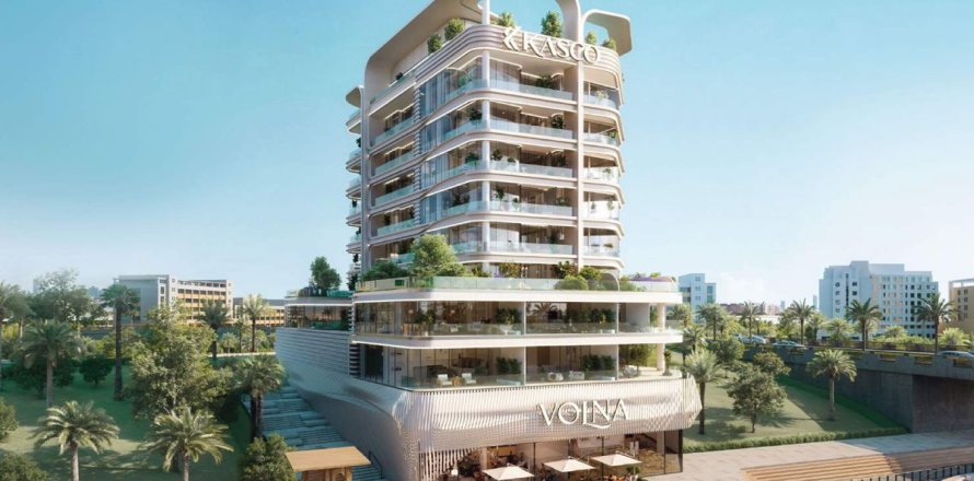 Apartament në Al Jaddaf, Dubai, Emiratet e Bashkuara Arabe 46.5 m2. № 695062