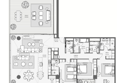 Byt v Al Wasl, Dubai, SAE 1 ložnice, 73 m² Č.: 689841 - fotografie 20