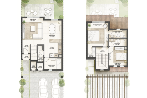 Купить таунхаус в Мадинат-Зайед, Абу-Даби, ОАЭ 2 спальни, 122м2, № 689840 - фото 5