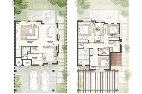 Купить таунхаус в Мадинат-Зайед, Абу-Даби, ОАЭ 2 спальни, 122м2, № 689840 - фото 6