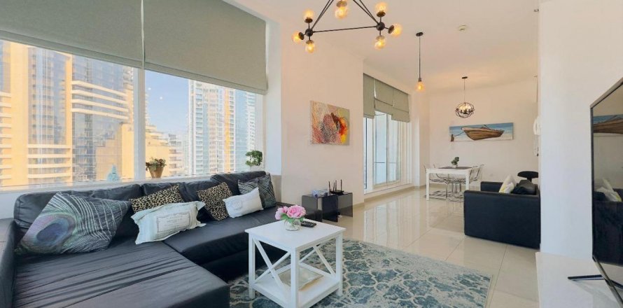 Apartmen di Dubai Marina, UAE 1 bilik tidur, 76 meter persegi № 642122