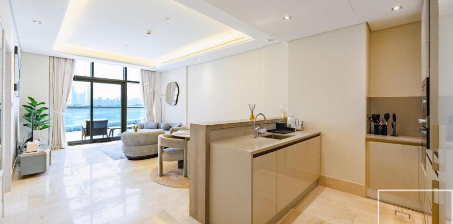 Apartemen di Palm Jumeirah, Dubai, UEA 1 kamar tidur, 81 m2 nomor 641019