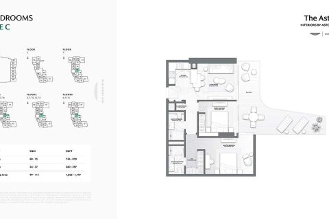 Al Marjan Island, Ras Al Khaimah, BAE’de satılık daire 2 yatak odası, 119 m&sup2; No 656457 - fotoğraf 23