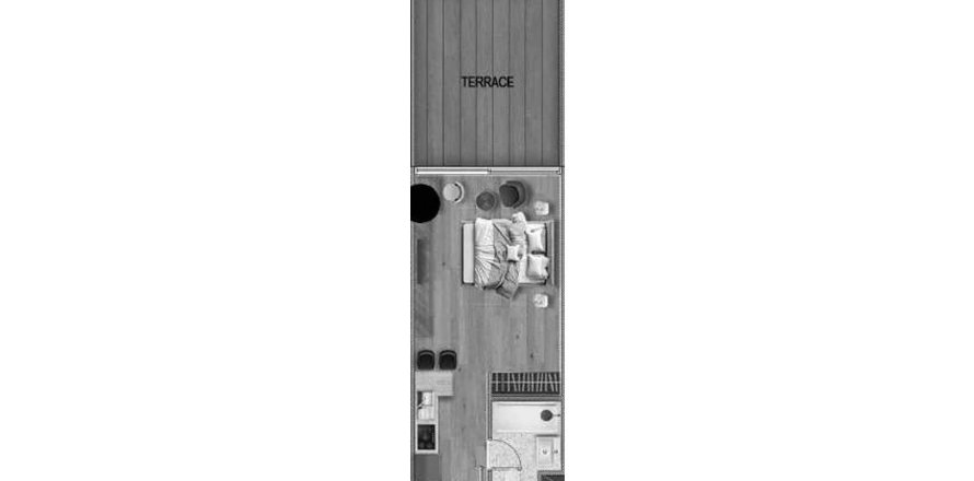 Byt v Bararigate by ADE v Majan, Dubai, SAE 1 pokoj, 50 m² Č.: 688071
