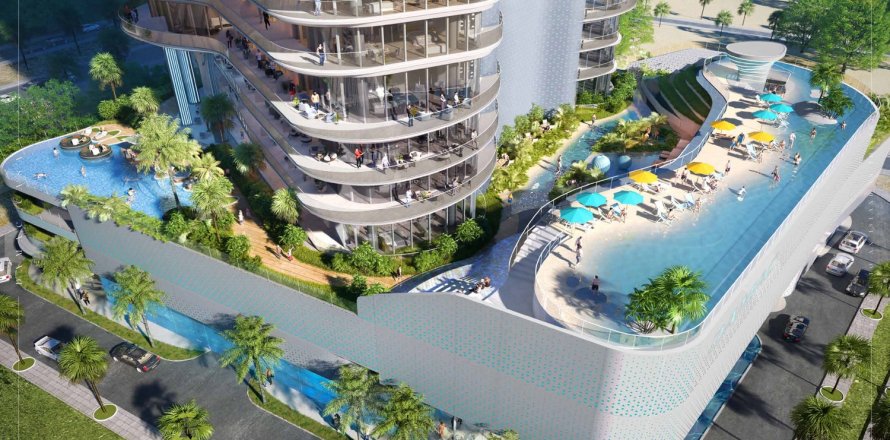 Apartament în Dubai Media City, Dubai, EAU 3 dormitoare, 191.49 mp.  №748717