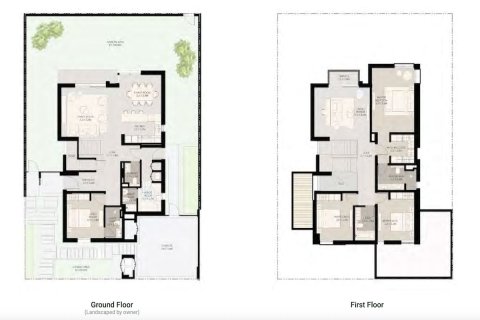 Vila di Dubai, UEA 4 kamar tidur, 390.9 m2 nomor 717995 - foto 16