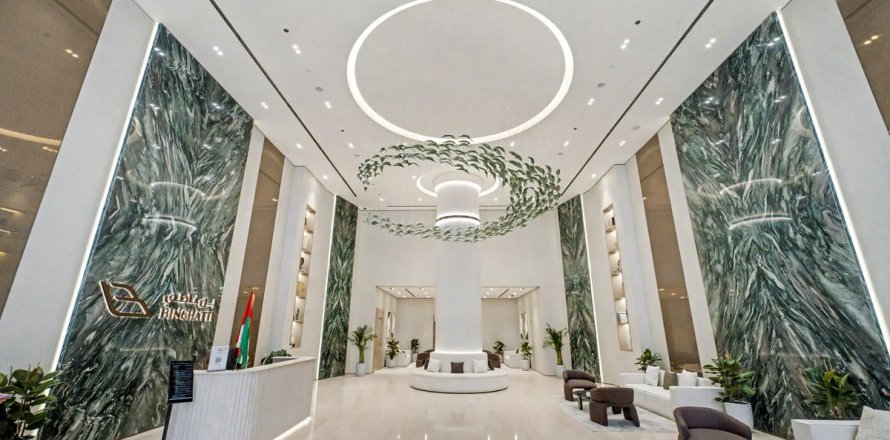 Пәтер Дубай, БАӘ-да 1 жатын бөлме, 74 м² № 661858