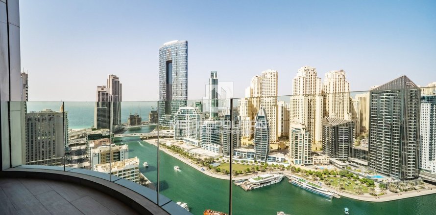 Penthouse în Dubai Marina, Dubai, EAU 4 dormitoare, 628 mp.  №664861