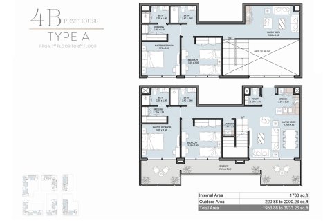Appartement te koop in Masdar City, Abu Dhabi, VAE 1 slaapkamer, 59 vr.m., nr 728620 - foto 13