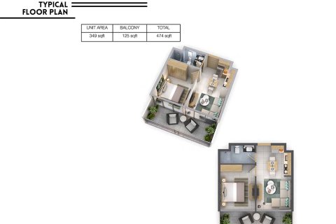 Apartamento para venda em Business Bay, Dubai, EAU 29 m2 № 728626 - foto 5