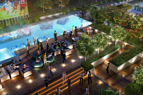דירה למכירה ב Business Bay, Dubai, איחוד האמירויות  1 חדר שינה, 45 מ"ר, מספר 728624 - תמונה 2