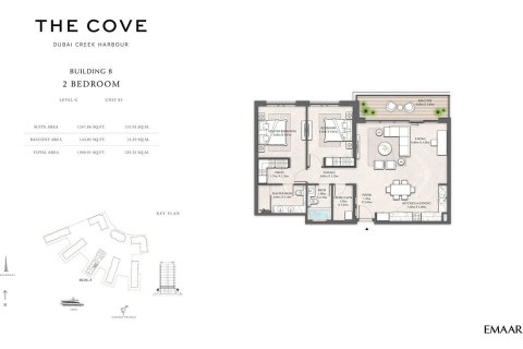 Apartment in THE COVE in Dubai Creek Harbour (The Lagoons), UAE 1 bedroom, 73 sq.m. № 704930 - photo 9