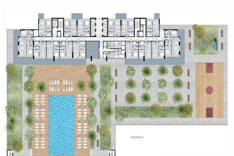 Apartemen di GOLF GATE 2 di DAMAC Hills (Akoya by DAMAC), Dubai, UEA 1 kamar tidur, 60 m2 nomor 739686 - foto 10