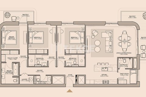 Müüa korter asukohaga Umm Suqeim, Dubai, AÜE: 2 magamistoaga, 138 m² Nr 739690 - pilt 23