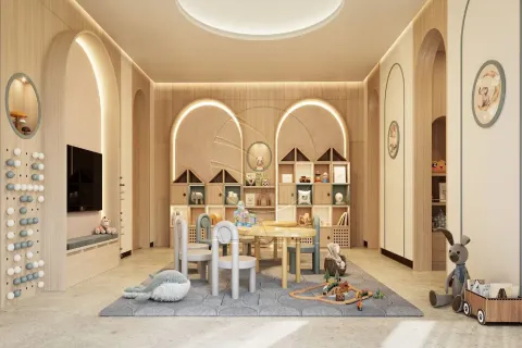 Byt v Al Hudayriat Island, Abu Dhabi, SAE 1 ložnice, 97 m² Č.: 700671 - fotografie 8