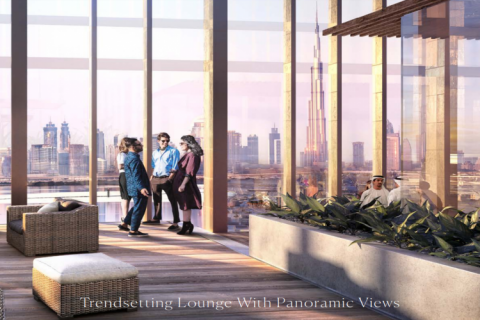 Apartament na sprzedaż w Dubai Healthcare City, Dubai, ZEA 1 sypialnia, 73 mkw., nr 640107 - zdjęcie 5