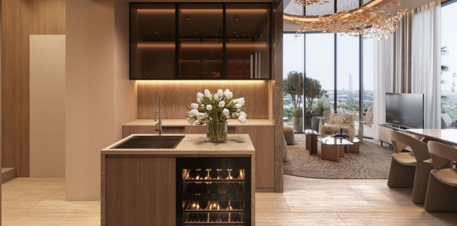 Apartmen di Dubai Science Park, UAE 1 bilik tidur, 87.4 meter persegi № 694995