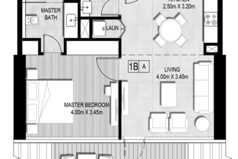 شقة للبيع في مرسى دبي، دبي، الإمارات العربية المتحدة 1 غرفة نوم ، 71 متر مربع ، رقم 689827 - صورة 4