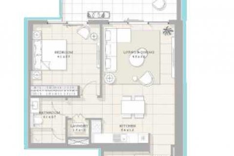 Leilighet til salgs i Jumeirah Beach Residence, Dubai, Emiratene 1 soverom, 85 kvm Nr. 637322 - Foto 3